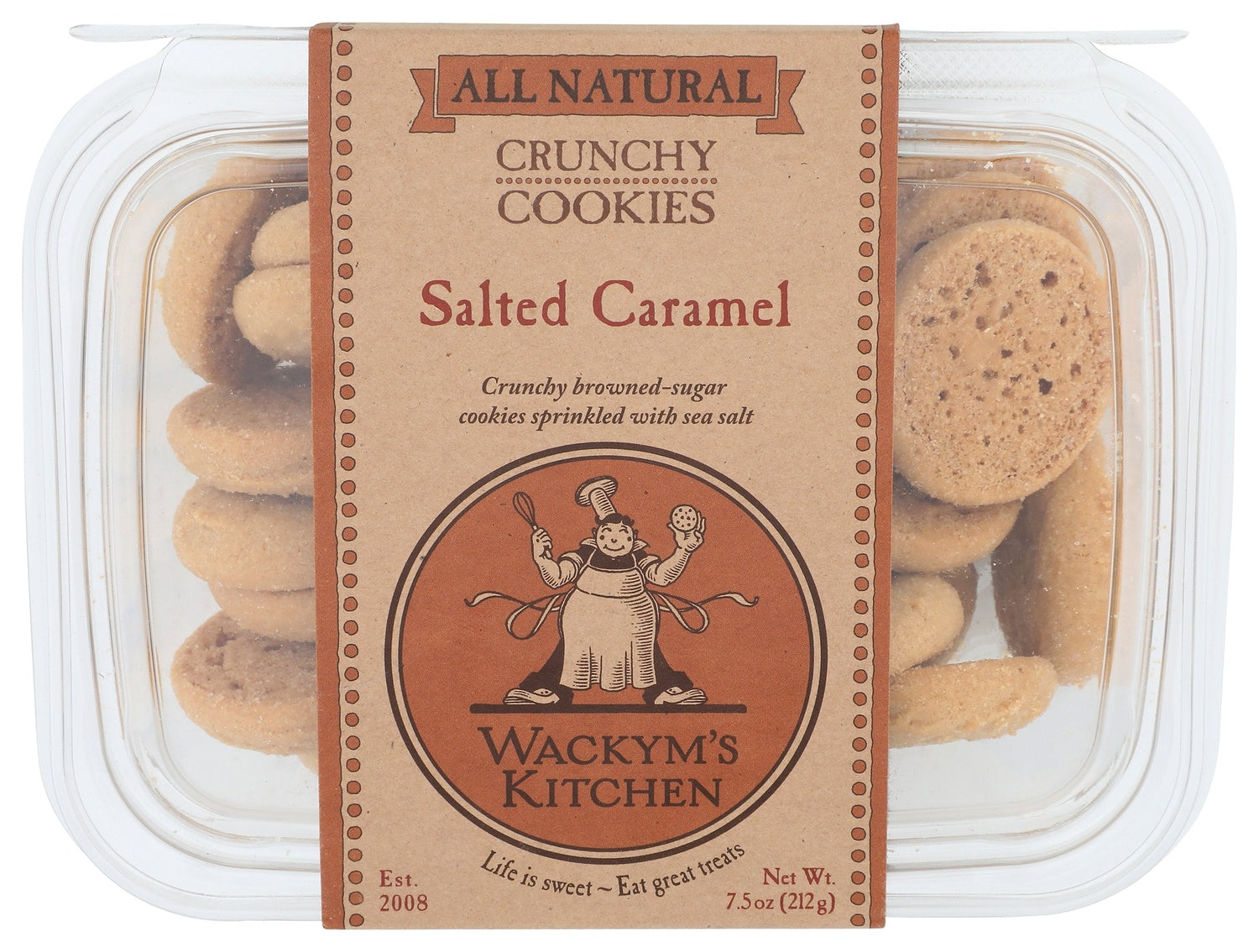 12-PACK OF COOKIE CRUNCHY SALTED CARAMEL