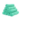 12 CT-PACK OF TOWEL HAND MICRFBR GRN
