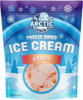 12-PACK OF Candy, Freeze Dried Ice Cream - Peach, Arctic Farms