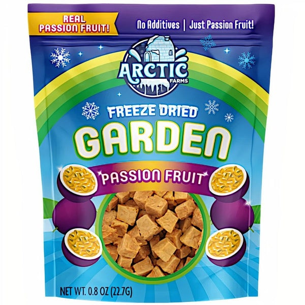 12-PACK OF Passion Fruit Freeze Dried (100% Fruit), Arctic Farms