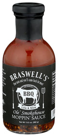 6-PACK OF SAUCE BBQ OLE' SMOKEHOUSE MOPPIN'