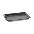 500-PACK OF Tray Foam Pactiv Corp. Foam Supermarket Tray - 8.2 x 5.7 x 0.91 Inches, Black, 500 Count - Ideal for Food Display and Storage