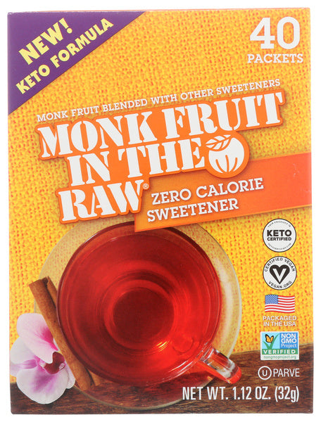 8-PACK OF Sugar Substitute In The Raw 1.12 oz