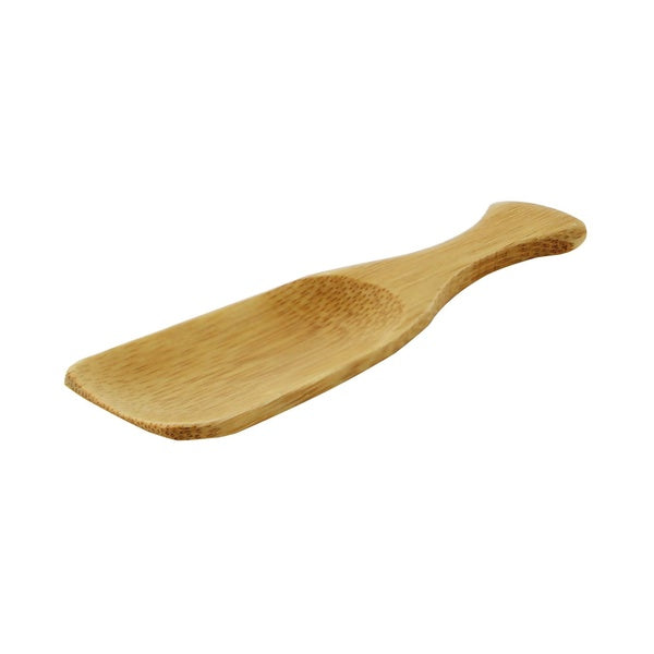 6-PACK OF SPOON WOODEN BAMBOO OBLONG 3.9