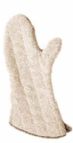 PAIR-PACK OF MITT OVEN TERRY W/STM BAR 17"