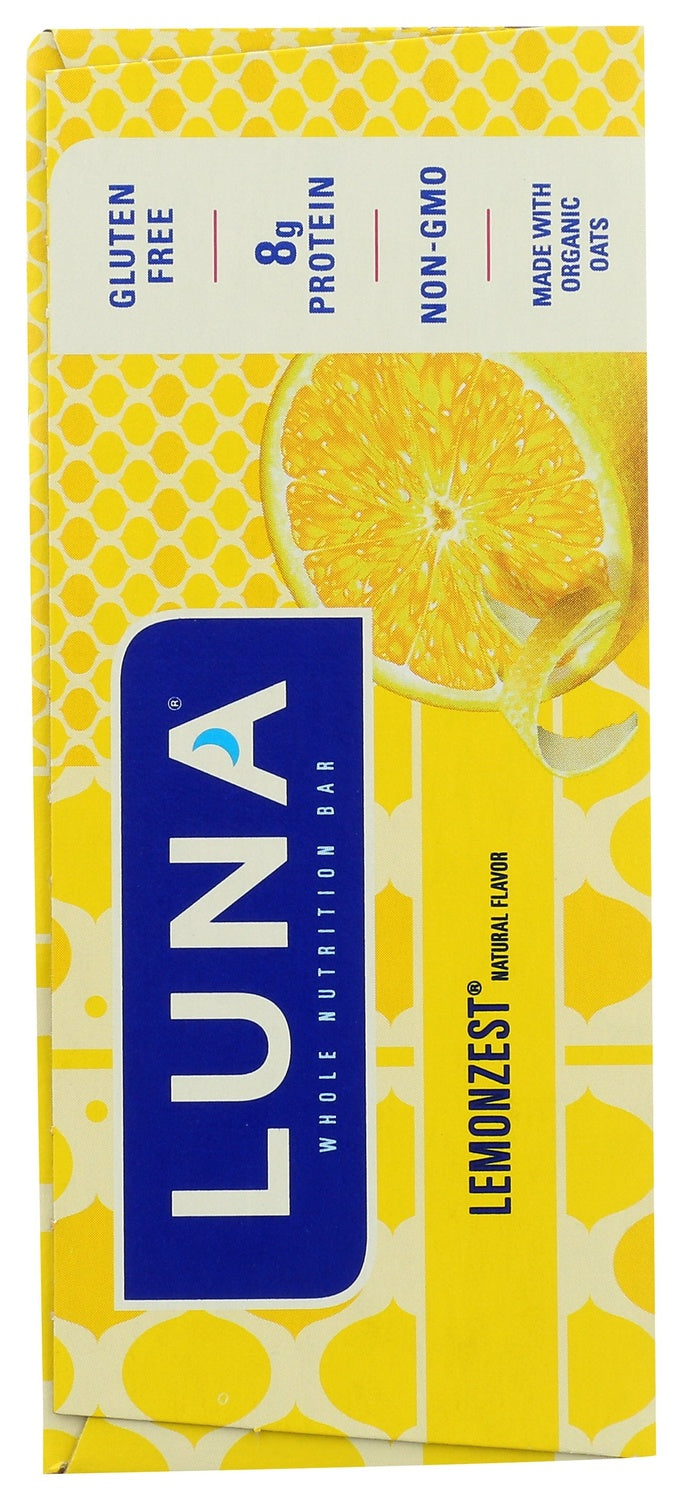 6-PACK OF BAR NUTRITIONAL LEMON ZEST