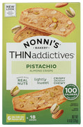 6-PACK OF BREAD CRISP PISTACHIO ALMOND CRISPS 4.44 OUNCE - CASE OF 6