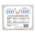 24-PACK OF Peeled Hard Cooked Eggs Dry Pack Easy Egg, 24 - 6 Cnt