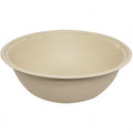 300-PACK OF Bowl Fiber 32 oz World Centric Compostable Wide Fiber Bowls | 300 count