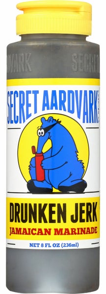 12-PACK OF Sauce Marinade Drunken Jerk Jamaican Secret Aardvark