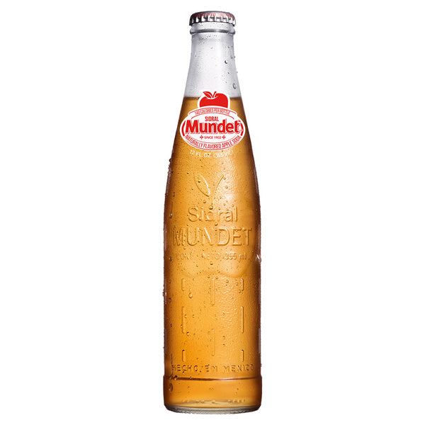 24- PACK OF SODA APPLE SIDRAL MUNDET