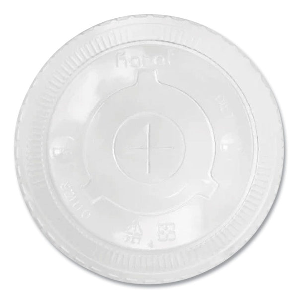 600-PACK OF Lid Plastic Karat C-KCL1045 Clear 32 oz Cold Cup PET Plastic Lids - Perfect for Drinks (600 Count)