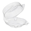 300-PACK OF 6" Plastic High Dome Clamshell Pie Container