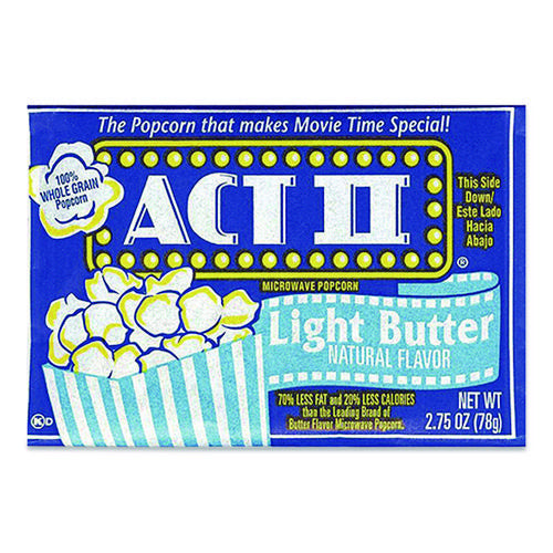36-PACK OF POPCORN BUTTER MICROWAVE LIGHT BUTTER