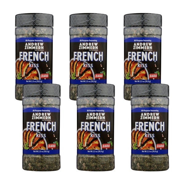 6-PACK OF Seasoning French Kiss Andrew Zimmern 3.78 oz