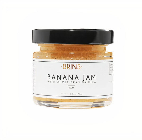 24-PACK OF Jam Banana 2.5 oz, Brins Jams