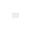 1000-PACK OF Container Paper Karat Earth 4oz Eco-Friendly paper Food Containers (75.3mm), White - 1,000 pcs