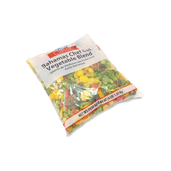 4 LB-PACK OF VEGETABLE BLEND CHFCUT BAHAMAS