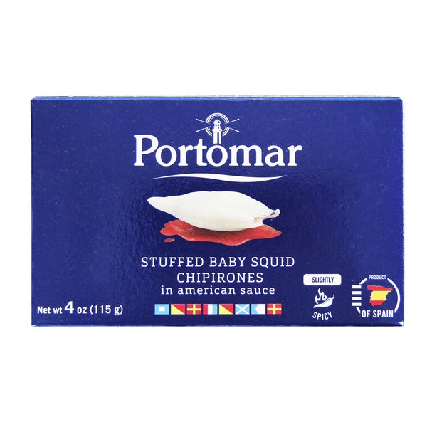4 OZ-PACK OF CALAMARI STUFFED SPICY SAUCE