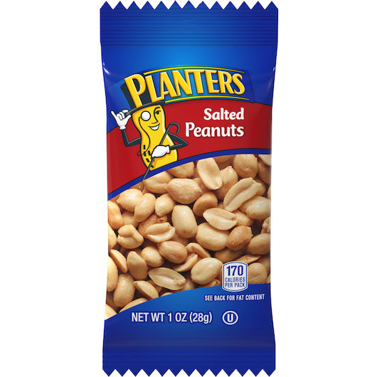 288-PACK OF Unpriced Salted Peanut Planters, 12 - 24 - 1 Oz