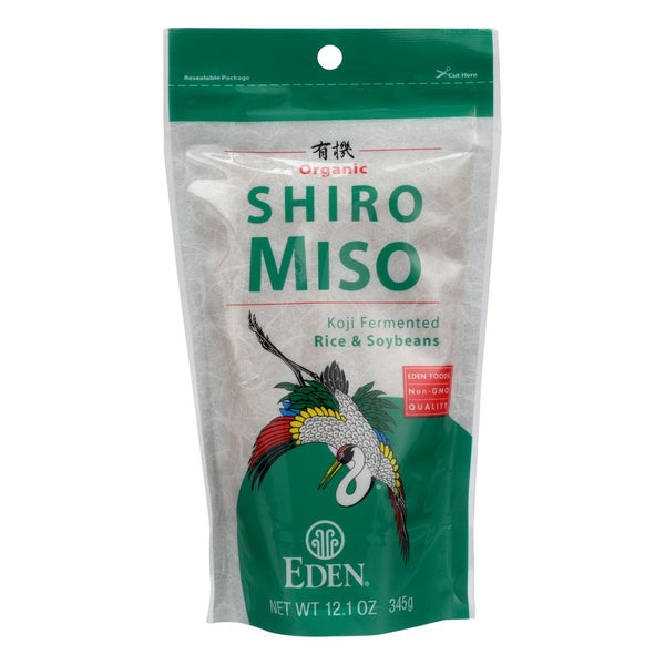12-PACK OF Paste Miso Organic Shiro Eden 12.1 oz