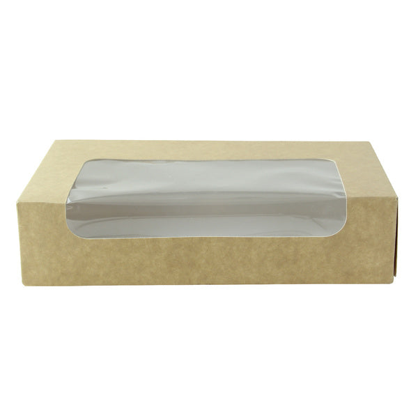 1-PACK OF BOX PAPER KRAFT LAMNATD WINDOW