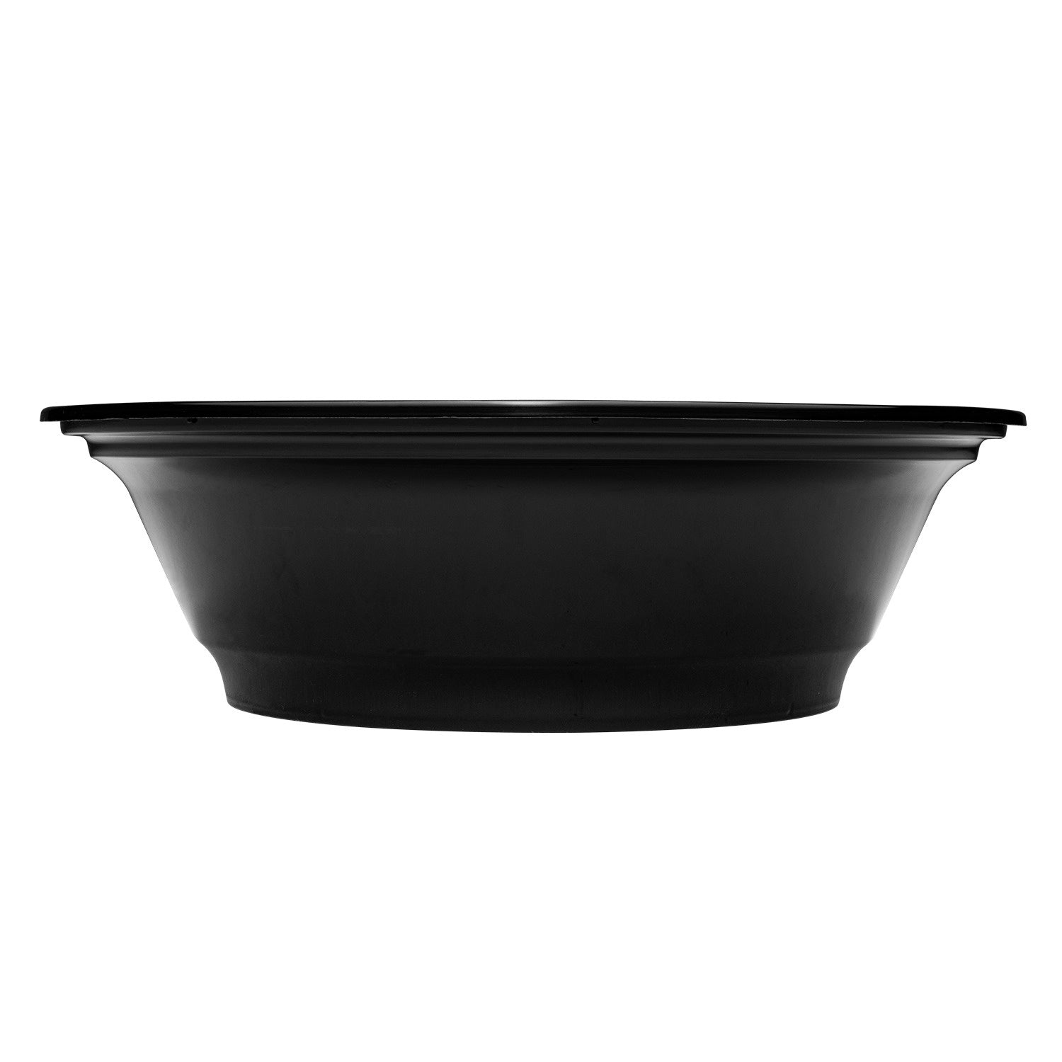 300-PACK OF Bowl Food Karat 300 ct 22 oz Disposable Bowls | Black | Injection Molded PP | 179 mm