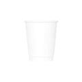 500-PACK OF Cup Paper Karat 8oz Insulated Paper Hot Cups - White (80mm) - 500 ct