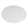 1-PACK OF LID PLAS CLR PET FLAT F/320 OZ
