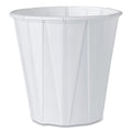 5000-PACK OF SOLO 450-2050 3.5 oz. Paper Portion Cups with ProPlanet Seal - White (100/Bag, 50 Bags/Carton)