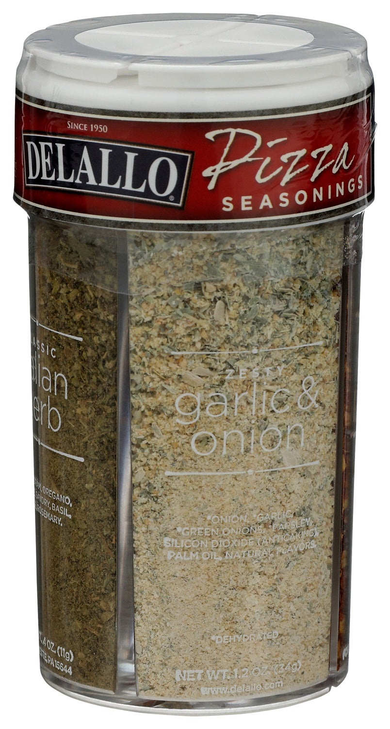 12-PACK OF SEASONING PIZZA GARLIC AND ONION
