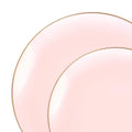 120-PACK OF Plate Set Pink Gold