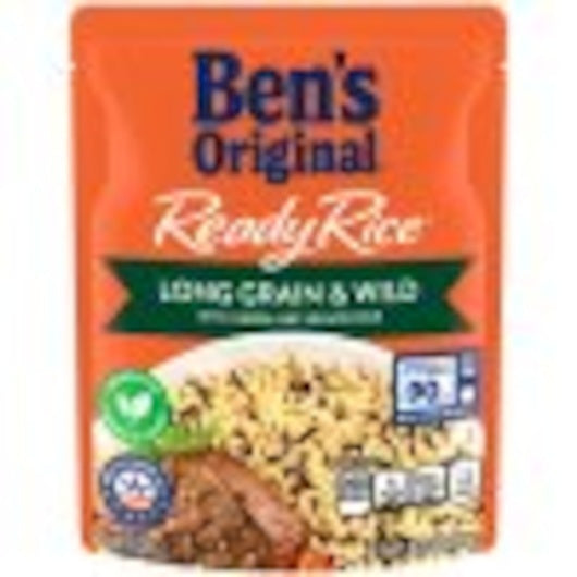 12-PACK OF Long Grain & Wild Original Ready Rice Ben'S Original Mcw Rice, 12 - 8.8 Oz