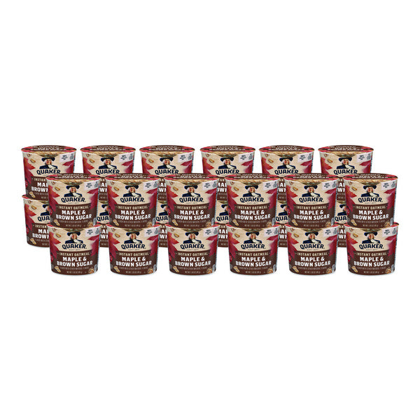 24-PACK OF OATMEAL INSTANT MAPLE AND BROWN SUGAR 1.69 OUNCE - CASE OF 24