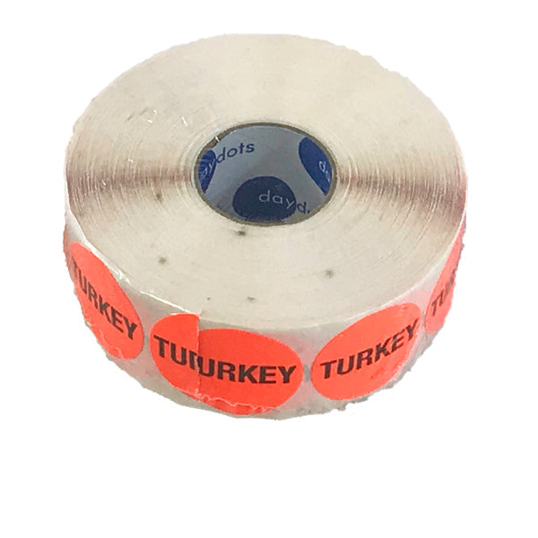 EA-PACK OF LABEL ROLL TRKY
