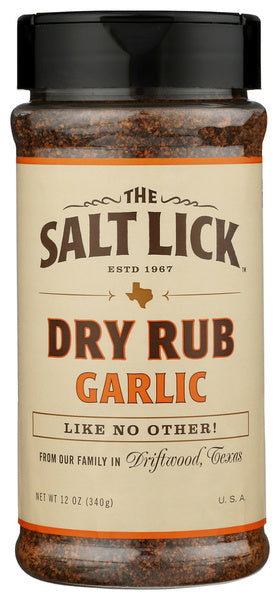 6-PACK OF Spice Garlic Salt Lick 12 oz