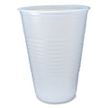 1000-PACK OF Cup Plastic Fabri-Kal 14 oz Clear Ribbed Cold Drink Cups - Durable Plastic (50 Cups per Sleeve, 20 Sleeves per Carton)