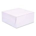 200-PACK OF Container Paper SCT 1561 White Paper Bakery Boxes - 9 x 9 x 4 Inches - 200 Count - Perfect for Cookies and Cakes