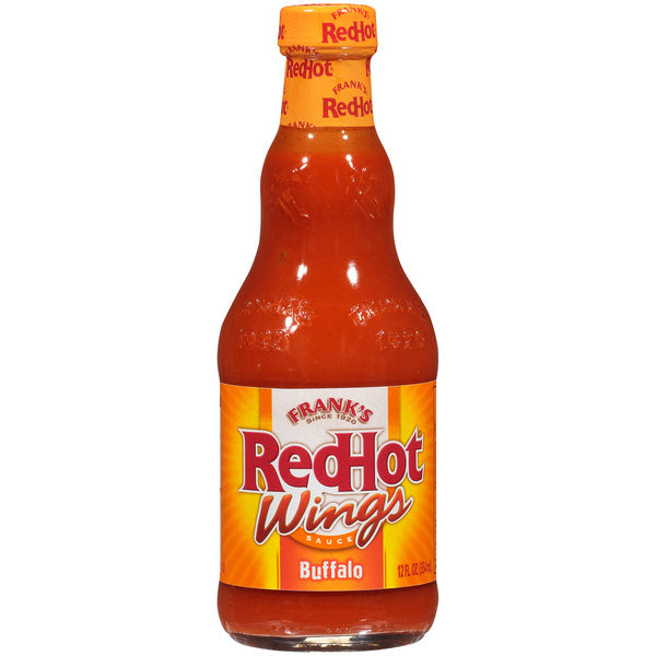 12-PACK OF SAUCE BUFFALO WING RED HOT