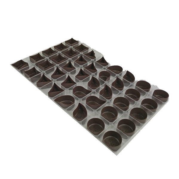 1- PACK OF CHOCOLATE CUP DARK ASST