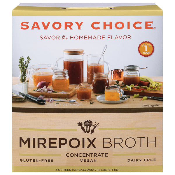 1-PACK OF FLAVOR CONC MIREPOIX BROTH