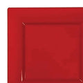 12-PACK OF Plate Salad 6.5" Red Square