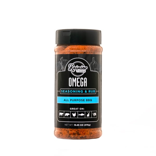 6-PACK OF Seasoning Rub Omega All-Purpose, Rainier Foods