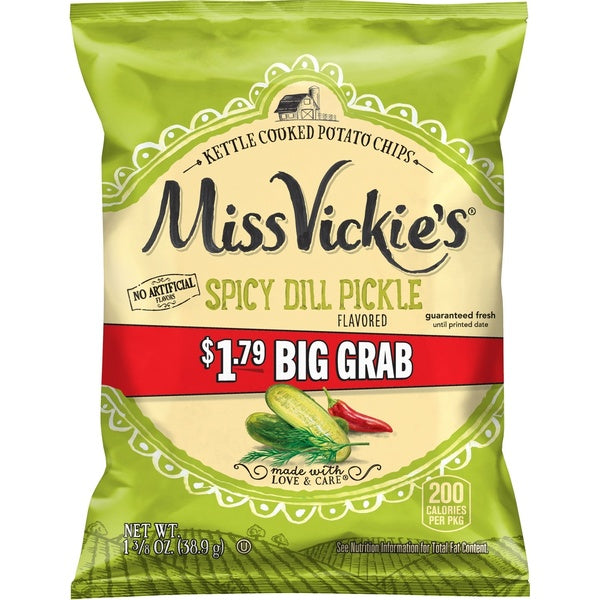 64-PACK OF CHIP POTATO SPICY DILL