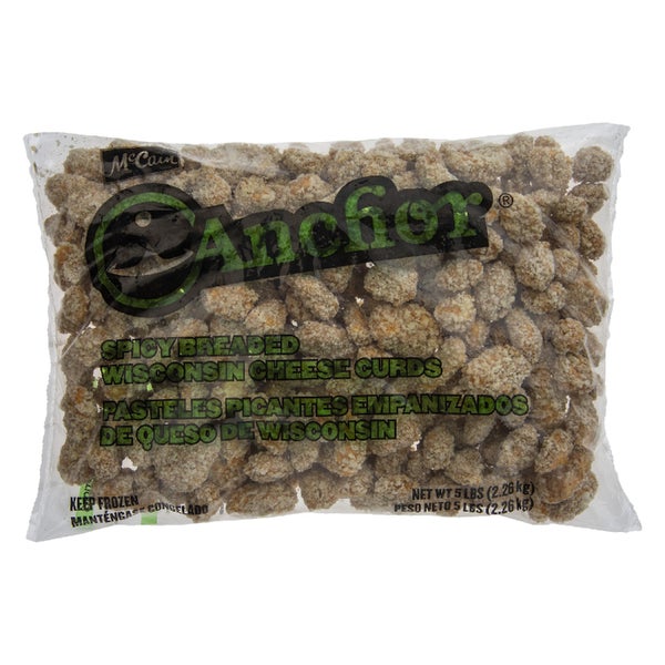 5 LB-PACK OF CHEESE CURD SPICY BREADED WISC