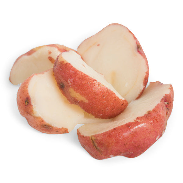 10 LB-PACK OF POTATO CKD RED SKON WDG 8 CUT