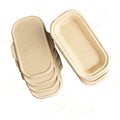 500-PACK OF Bowl 25 oz oval with Snap Lock, Natural,500 Count Case
