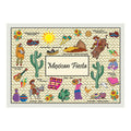 1000-PACK OF PLACEMAT PAPER MEXICAN FIESTA