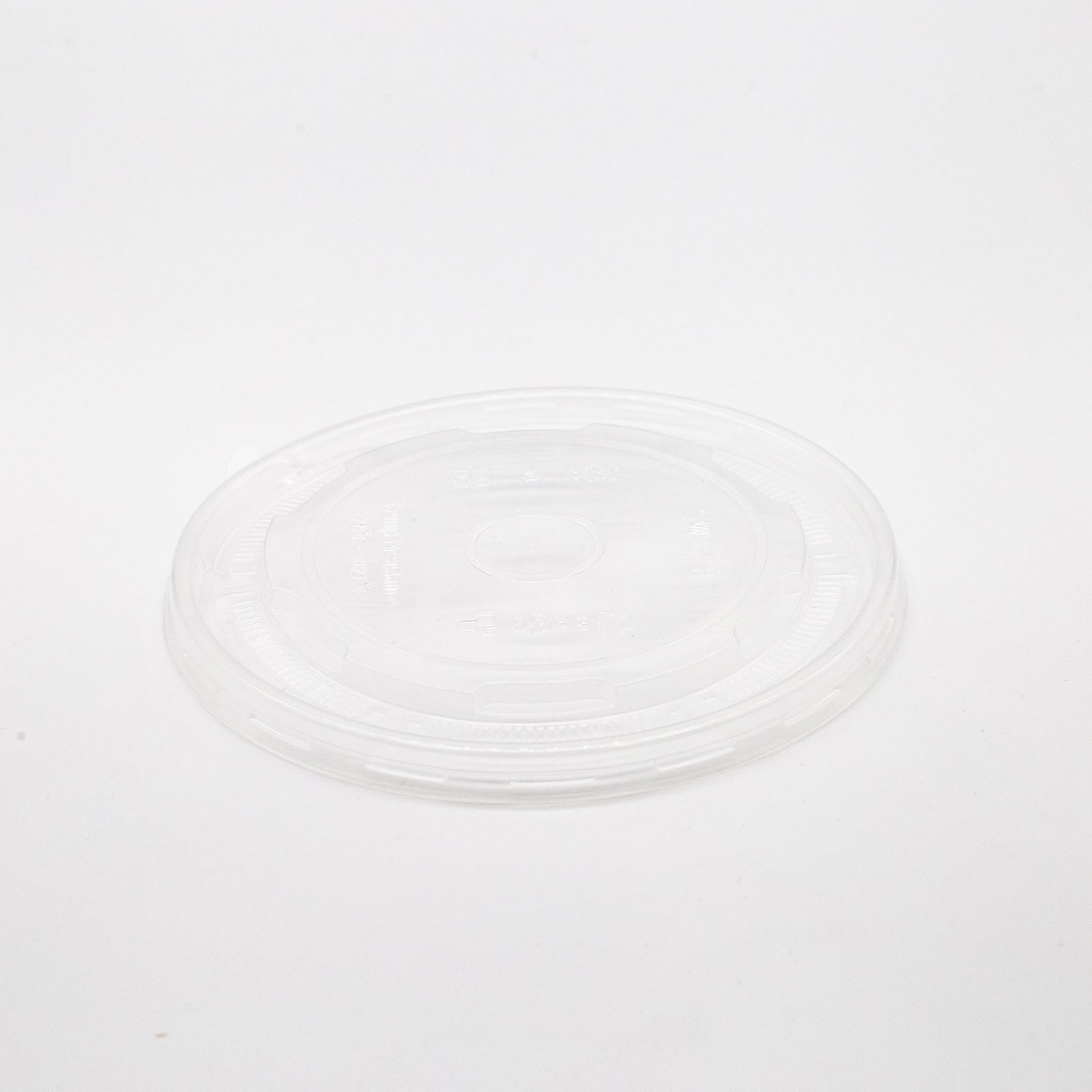 50-PACK OF Lid Plastic Clear Fits 28oz/32oz White Kraft Paper Cup 600 counts