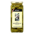 6-PACK OF Pepper Pepperoncini Krinos 16 oz